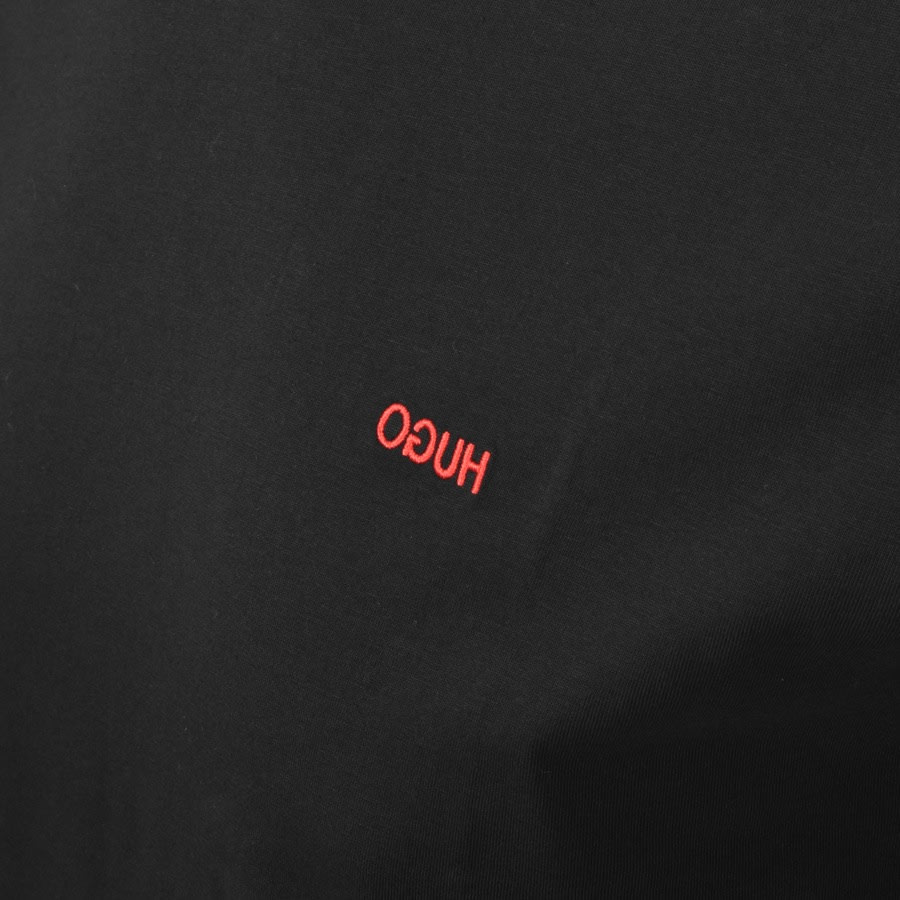 Alternative Image for ProductHUGO Dero 211 Crew Neck Short Sleeve T Shirt Black3